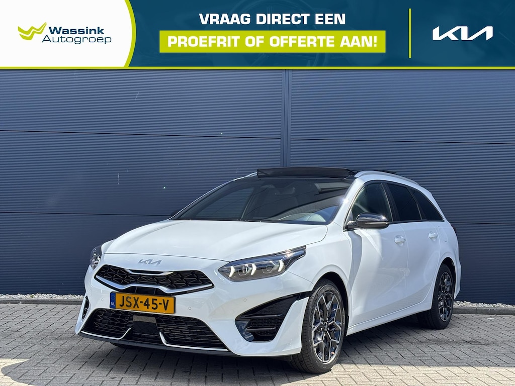 Kia Ceed Sportswagon Sw 1.5 T-GDi 140pk GT-PlusLine | VOORDEEL Panoramadak | Stoel/Stuurverwarming | 17 inch GT-line velgen | JBL Premium Audio | Direct Leverbaar |