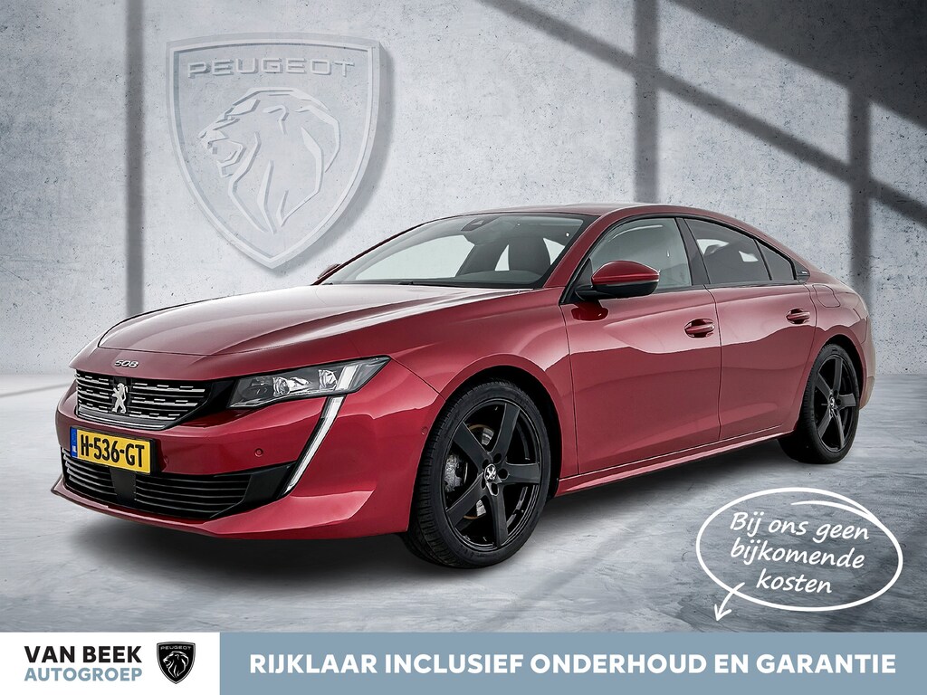 Peugeot 508 Plug-in Hybride 225 PK Automaat Allure | Rijklaar | Elektrische achterklep | Trekhaak | 360 camera | Adaptive Cruise Control | Seat Pack