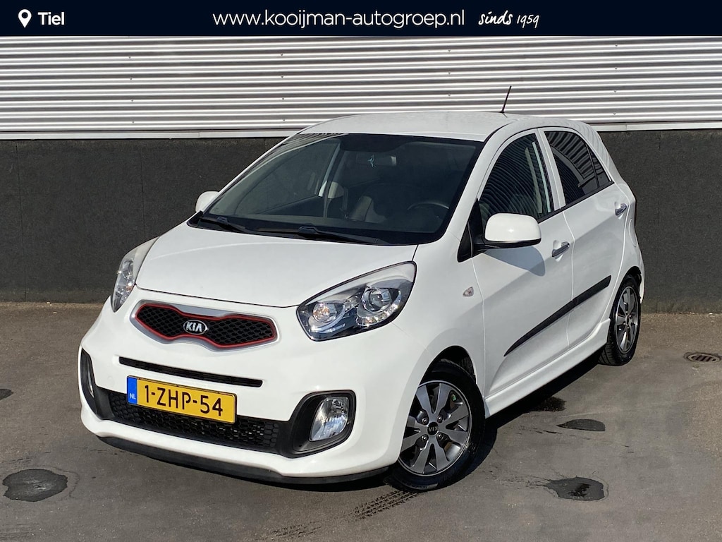 Kia Picanto 1.0 CVVT X-treme Dealeronderhouden, Trekhaak/fietsendragerbeugel, Climate control, Bluetooth, LMV, Privacy glass