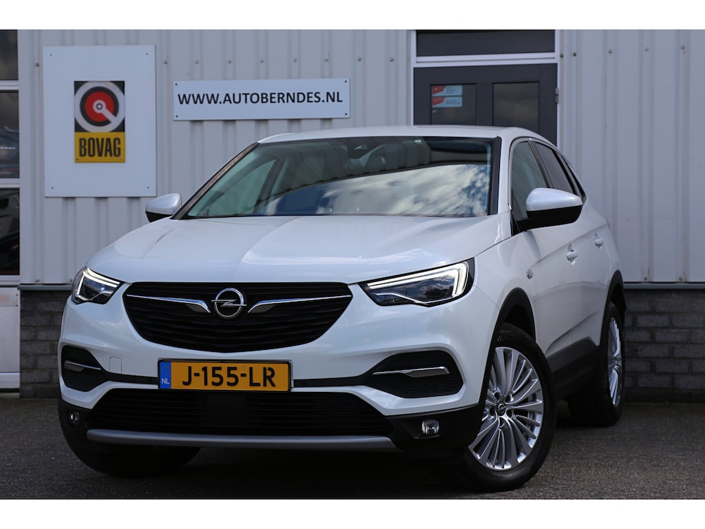 Opel Grandland X 1.2 Turbo Innovation*Perfect Onderh.*Apple Carplay-Android/Navi/Dodehoek/Cruise-Control/Half Leder/Elek. Klep/Parkeersens./18 inch LM*
