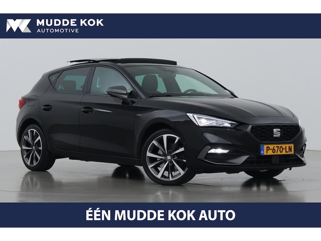 SEAT Leon 1.4 TSI eHybrid FR | ACC | Panoramadak | Stuurverwarming | Camera | Keyless | 18 Inch