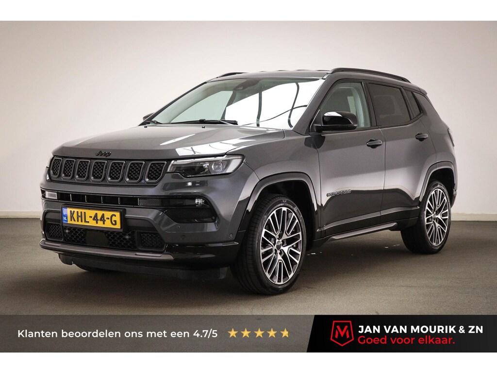 Jeep Compass 1.5T e-Hybrid Summit | LED | STOELVENTILATIE | DAB | APPLE | CAMERA | 19"