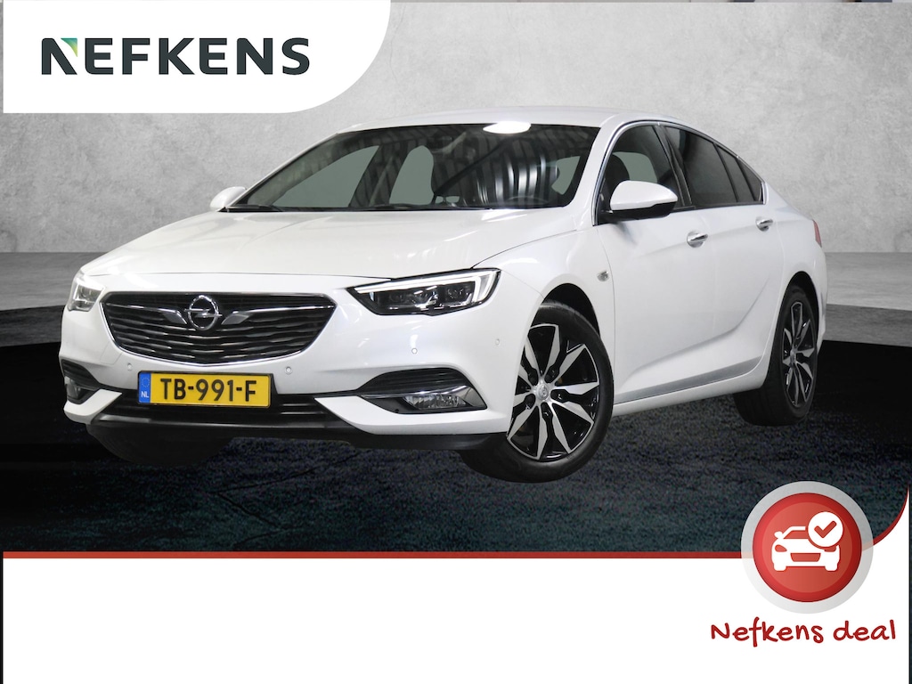 Opel Insignia Grand Sport 165PK Turbo Innovation | 1ste eigenaar | AppleCarplay/Android Auto | Camera | Keyless | Head-Up Display | Dodehoekdetectie | Navigatie | FULL LED | Adaptive Cruise Control | Privacy Glass | Isofix |