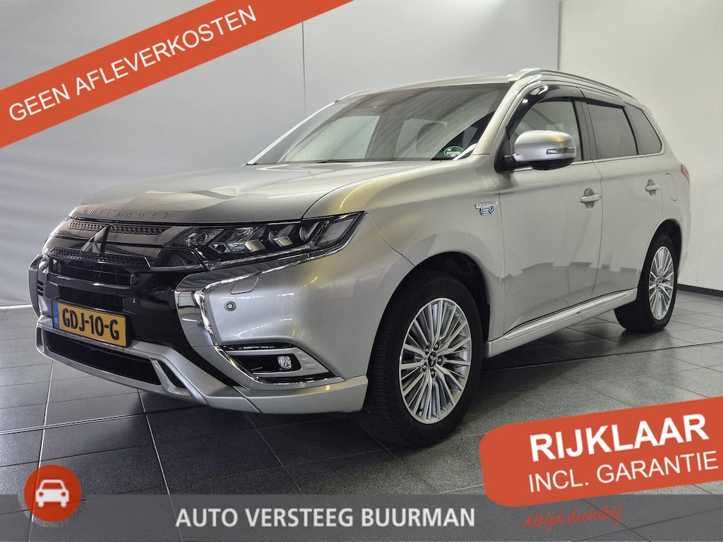 Mitsubishi Outlander 2.4 PHEV Intense+ Automaat / Luxe Lederen bekleding / elektrische kofferklep / Trekhaak / Achteruitrijcamera