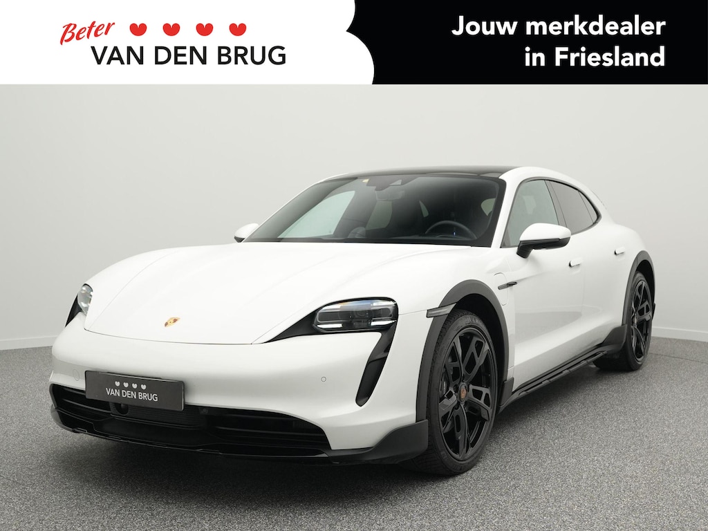 Porsche Taycan Cross Turismo 4 93 kWh 380pk | Sportchrono | Sportstoelen | Stoelverwarming & Stoelkoeling | Panoramadak | Adaptieve Cruise Control |