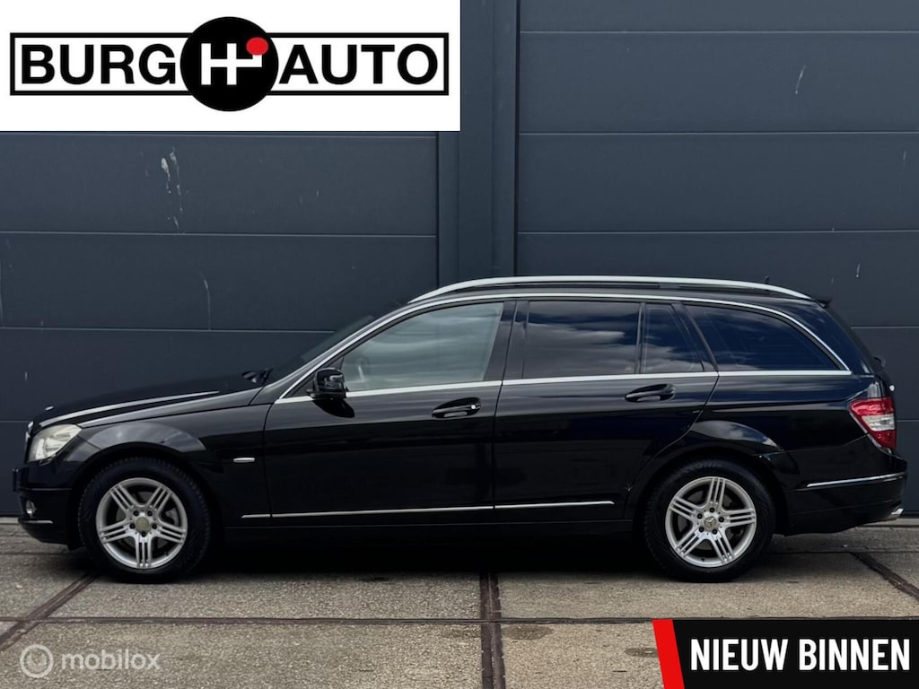 Mercedes-Benz C-klasse Estate 200 K Business Class Avantgarde - AUTOMAAT - ECC - CRUISE CONTROLE - LM VELGEN - STOELVERWARMING - BLUETOOTH - PDC - APK TM 13-02-2027 -