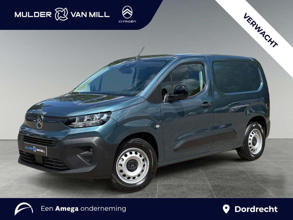 Citroën E-Berlingo L1 50kWh 136pk | 8 jaar garantie | 0% financial lease | 2-zits | Verwarmbare voorstoelen | ECO LED koplampen | NAVI | Multimedia | Draadloze Apple Carplay en Android Auto | Achteruitrijcamera | Parkeersensoren voor en achter | Dode hoek detectie | Digital cockpit | Stuurwielbediening | Houten afwerking laadruimte | Reservewiel | van €32.145 voor €27.985 ex. BTW rijklaar