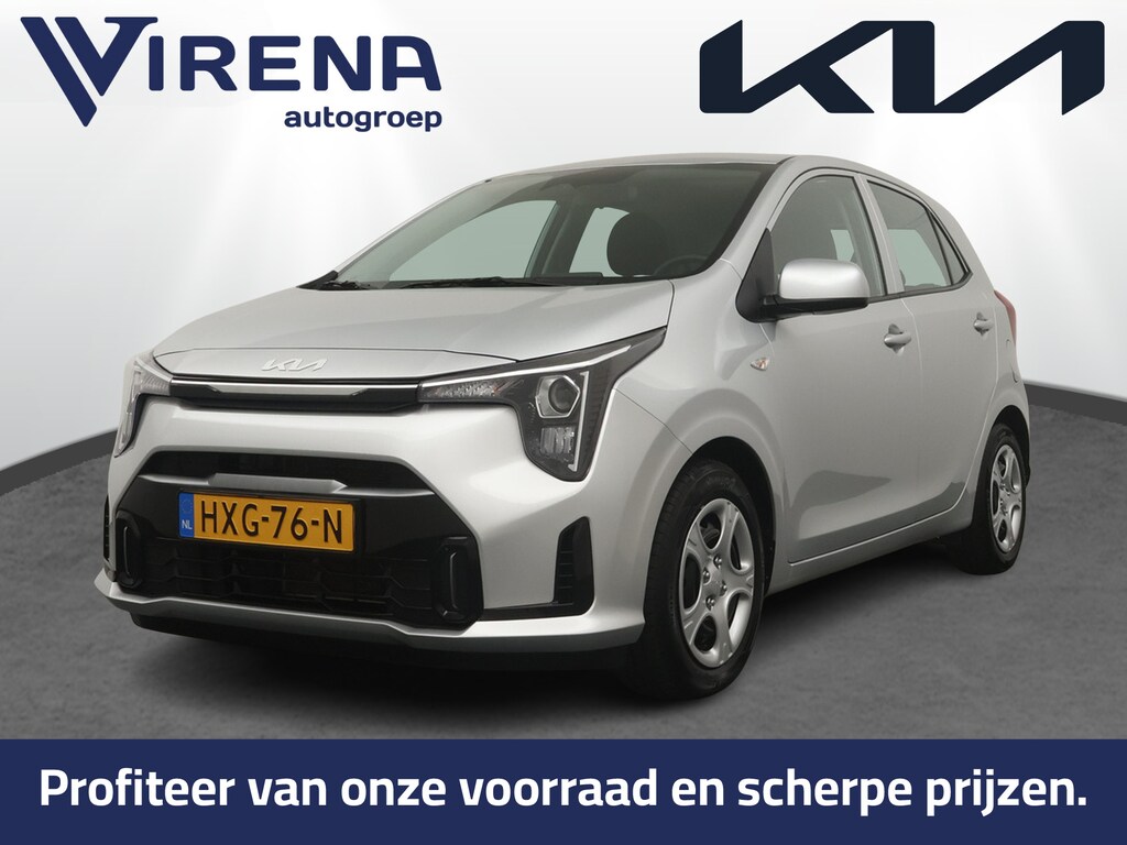Kia Picanto 1.0 DPI DynamicLine - Cruise Control - Navigatie - Airco - Achteruitrijcamera - Apple Carplay / Android Auto - Fabrieksgarantie tot 07-2032 -
