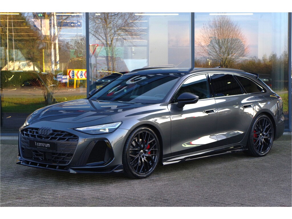 Audi A6 Avant 2.0 e-hybrid Quattro 300 PK S-Line Edition PHEV, Trekhaak, Lederen Sportstoelen, 21" LM, Adap. Cruise Control
