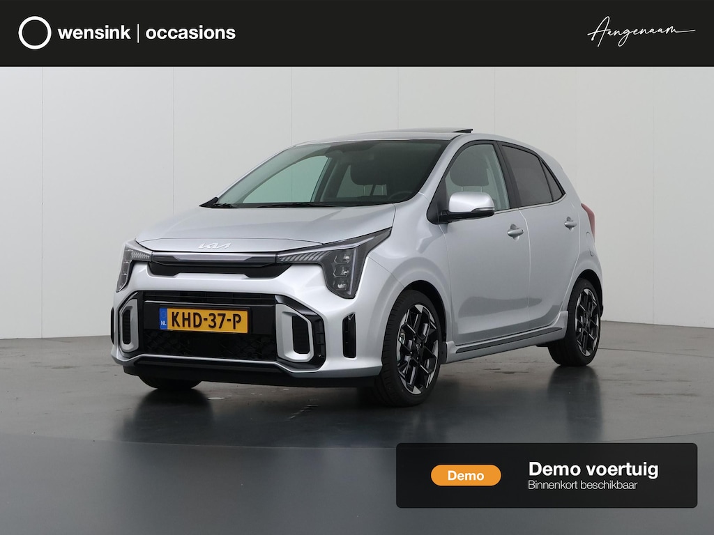 Kia Picanto 1.0 GDi GT-Line AMT | Panoramaschuifdak  | Stoelverwarming | Achteruitrijcamera | Dodehoekassistentie  | LED-koplampen | Climate control |