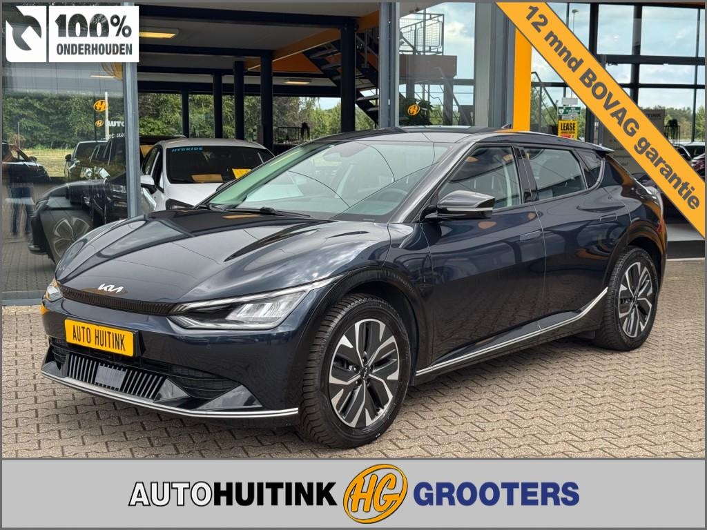 Kia EV6 Plus Advance 77.4 kWh - 99% SOH - Navi - camera - dodehoek - stoelverw+ventilatie - stuurverw