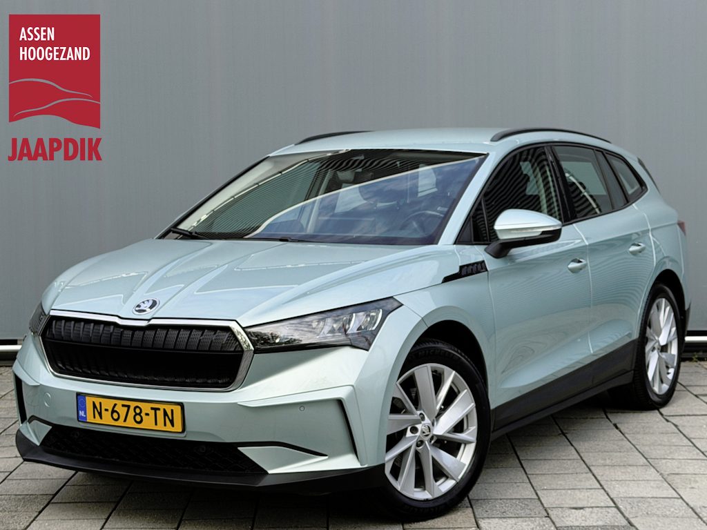 Skoda Enyaq iV BWJ 12-2021 | 60 | SOH 91,45% | | TREKHAAK | WARMTEPOMP | CAMERA A | CLIMA | NAVI |CARPLAY | PDC 2X |