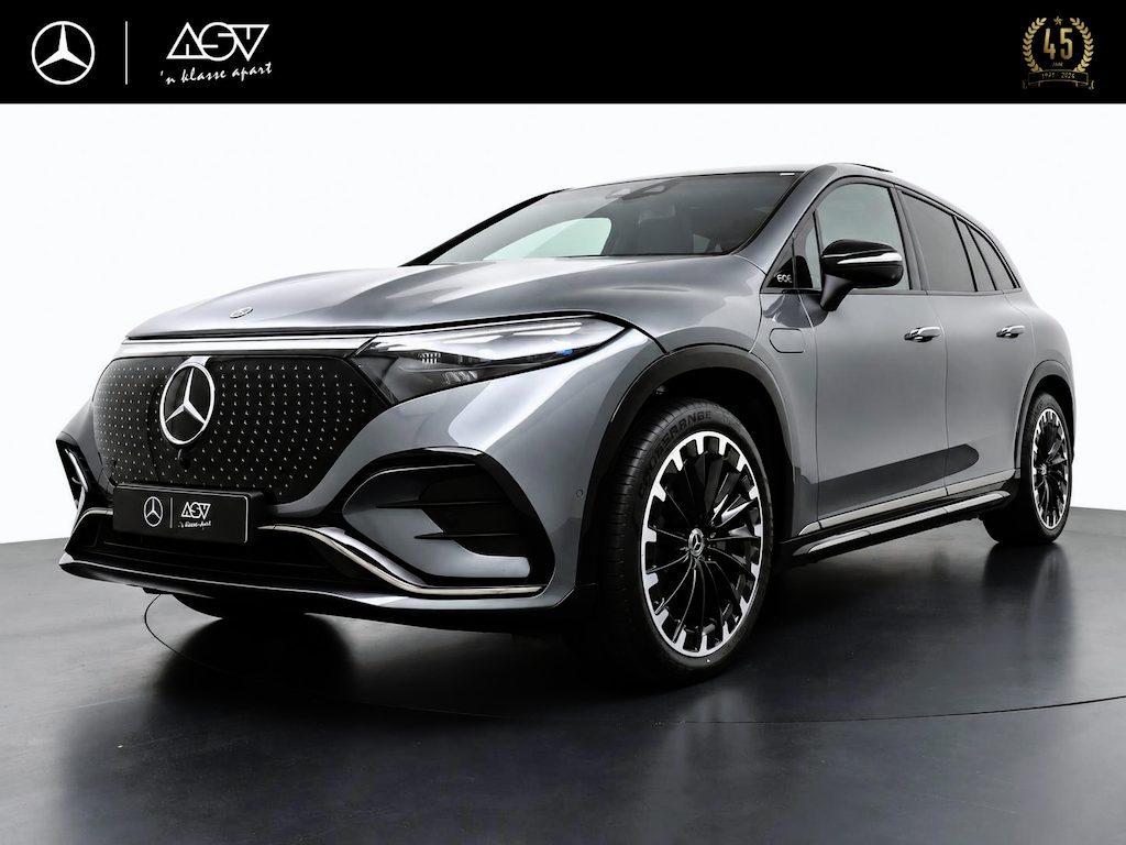 Mercedes-Benz EQS SUV 450 4MATIC AMG Line 108 kWh | Schuif - Kanteldak | Burmester Surround Sound System | Airmatic Luchtvering | Achterasbesturing | Wegklapbare Trekhaak