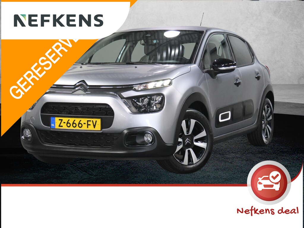 Citroën C3 Max 83PK | 1ste eigenaar | AppleCarplay/AndroidAuto | Stoelverwarming | Navigatie | Camera | Climate Control | Cruise Control | LED | Isofix | DAB Radio | Privacy Glass | Parkeersensoren |