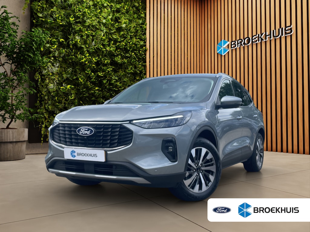Ford Kuga 2.5 PHEV Titanium | Apdaptieve Cruise | Carplay | Stoel- stuurverw. | Afneembare trekhaak | 360 camera |