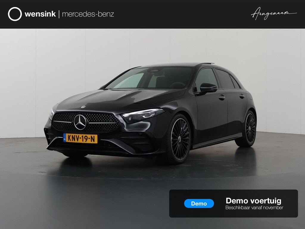 Mercedes-Benz A-klasse 180 Business Solution AMG | Panoramaschuifdak | Premium plus | Head-Up | Stoelverwarming | Achteruitrijcamera | MULTIBEAM LED |
