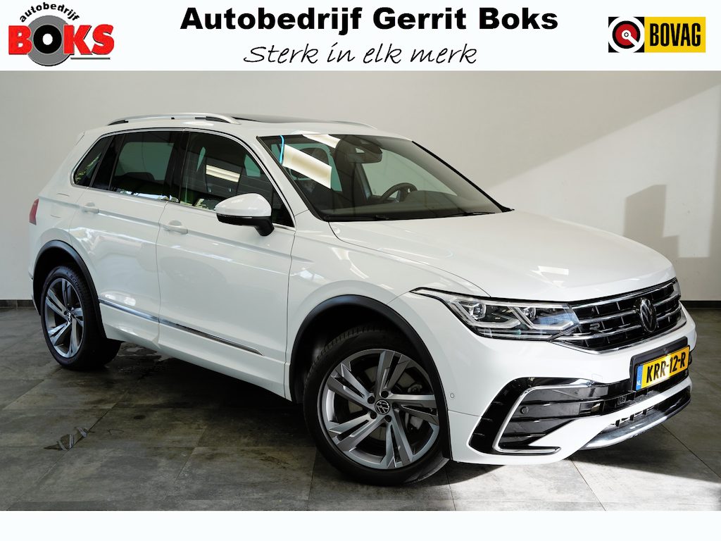 Volkswagen Tiguan 1.4 TSI eHybrid R-Line Business Panoramadak Leder ACC PDC Memory Stoelen 24 Maanden garantie* (Vraag naar de voorwaarden)