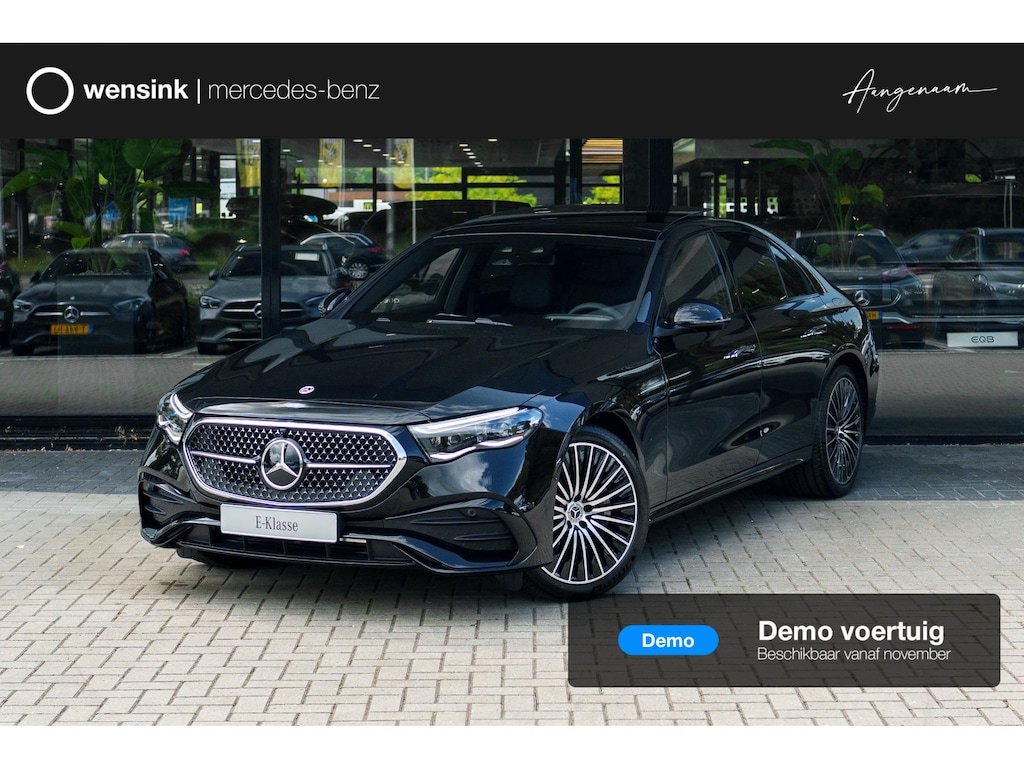 Mercedes-Benz E-klasse 300e Sport Edition | Panoramaschuifdak | Premium Plus | Rijassistentiepakket Plus | Night | Head-up display | Burmester