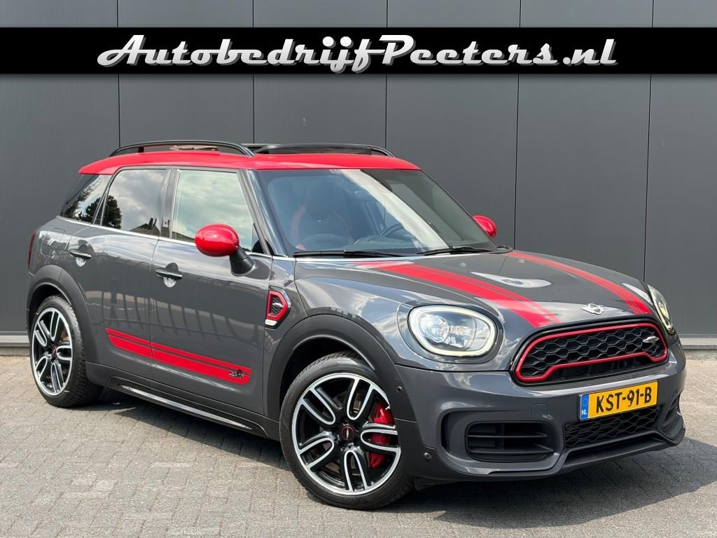 MINI Countryman 2.0 JCW All4 Pano JCW-Schaalstoelen Camera Carplay Picnic-bench Trekhaak