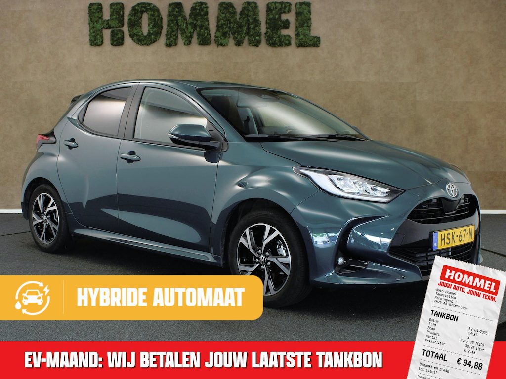 Toyota Yaris 1.5 Hybrid 115 Dynamic - ORIGINEEL NEDERLANDSE AUTO - TREKHAAK - STOEL- EN STUURVERWARMING! - PARKEERSENSOREN VOOR EN ACHTER - DRAADLOZE TELEFOONLADER