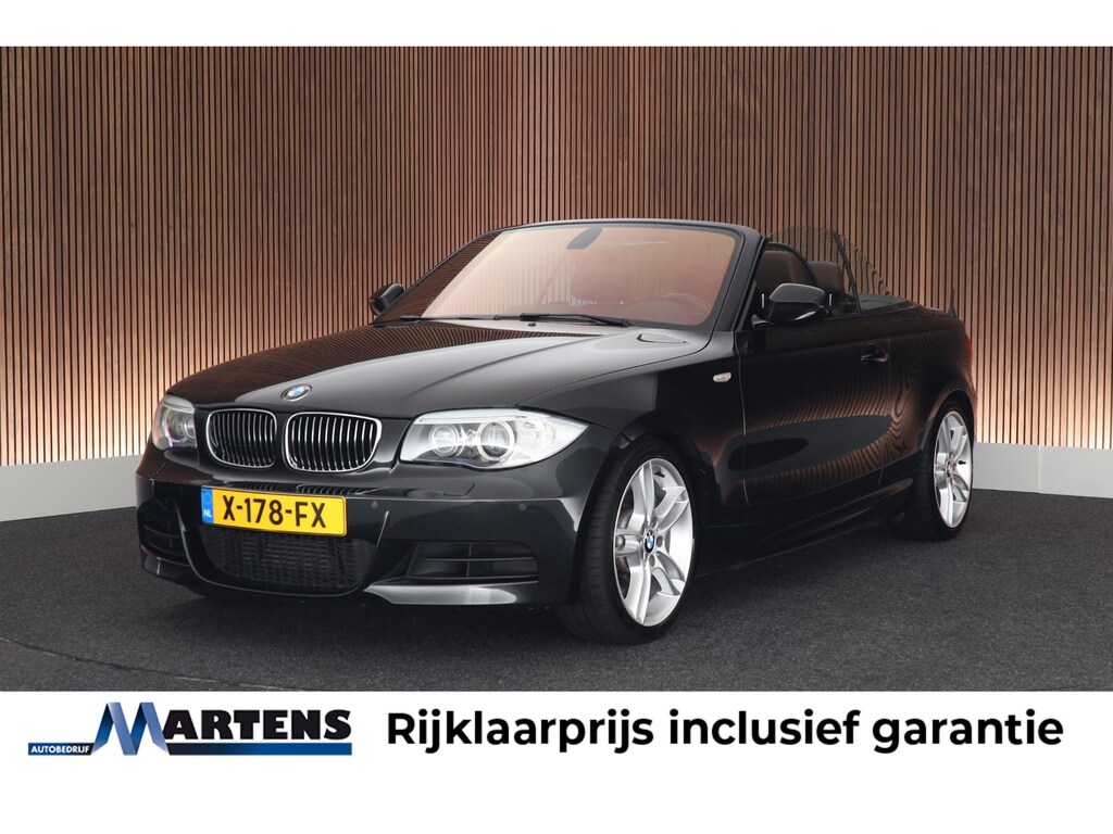 BMW 1-Serie Cabrio 135i Automaat Exclusive Edition M Pakket Leer Xenon Harman Kardon Windscherm Stoelverwarming Navigatie