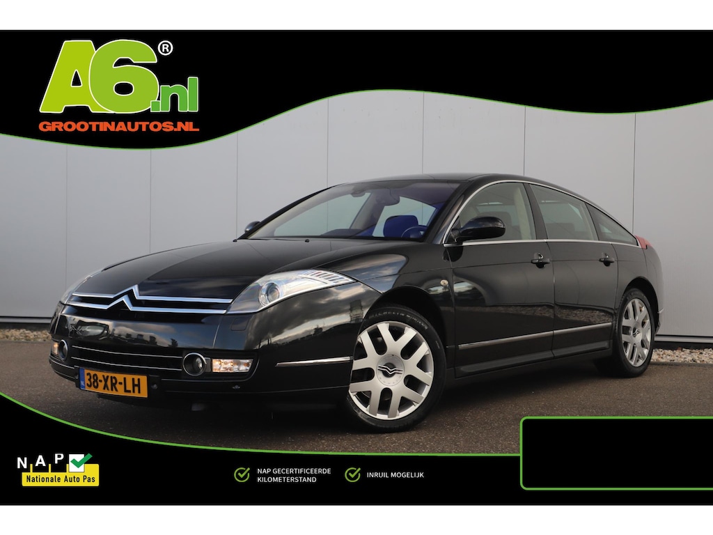 Citroën C6 2.7 HdiF V6 Automaat Origineel NL NAP! mooie frisse auto Koopje!