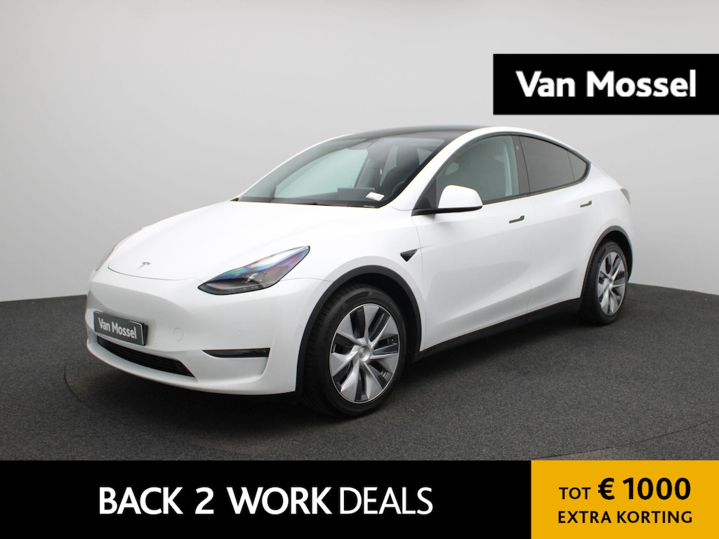 Tesla Model Y Long Range AWD 75 kWh | Automaat | Stoelverwarming | Panoramadak | Parkeersensoren | Achteruitrijcamera |
