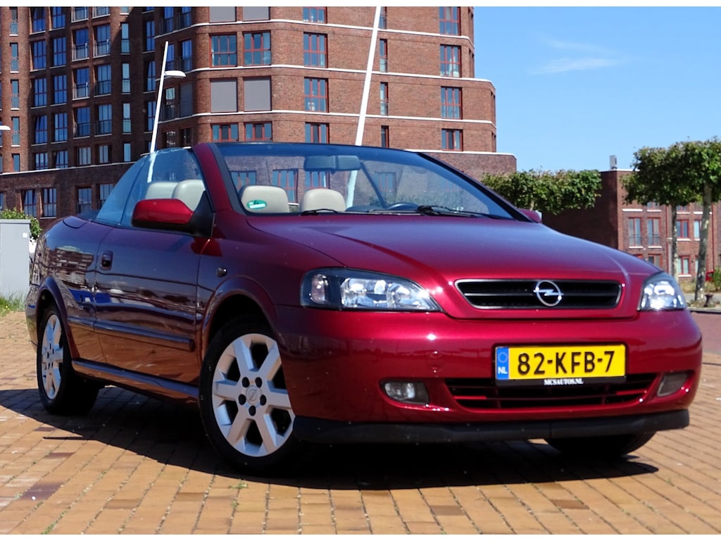 Opel Astra Cabriolet 2.2-16V Automaat 123DKM! Nwe Ketting Leer