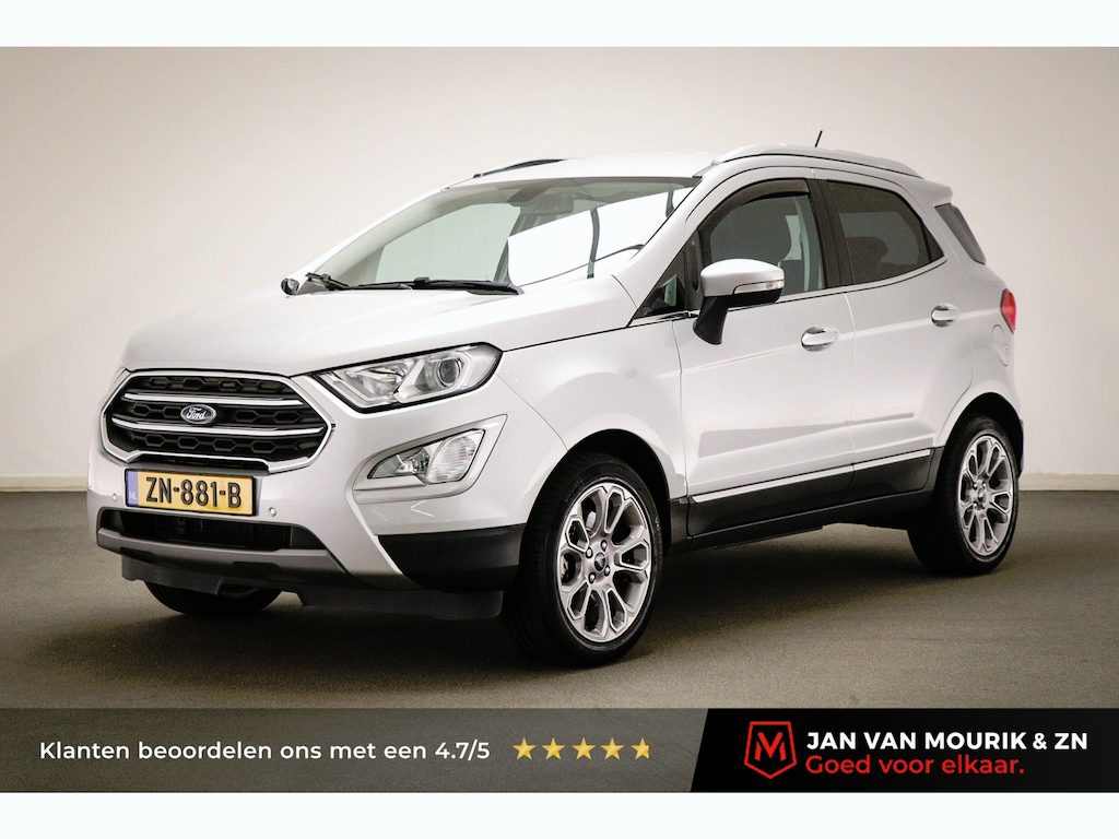 Ford EcoSport 1.0 EcoBoost Titanium | WINTER / NAVIGATIE / DESIGN / PARKING- PACK | TREKHAAK | 17"