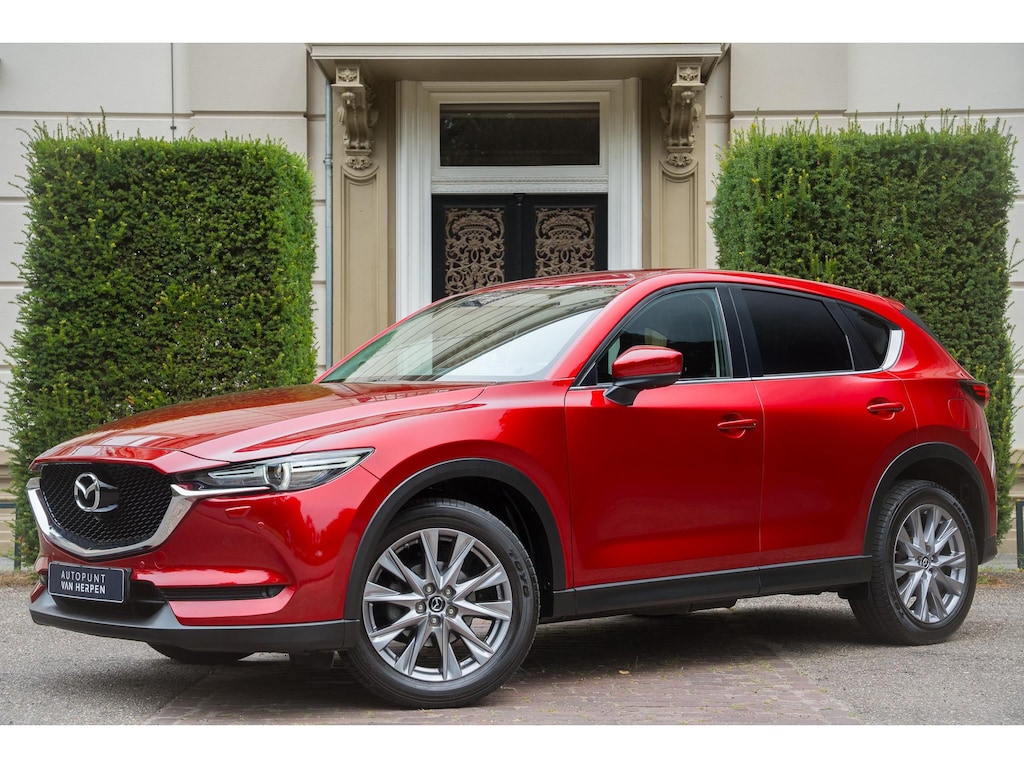 Mazda CX-5 2.5 SkyActiv-G 194 GT-M 360 CAM | HUD | STOEL- EN STUURVERW | CARPLAY | DEALER ONDERHOUDEN