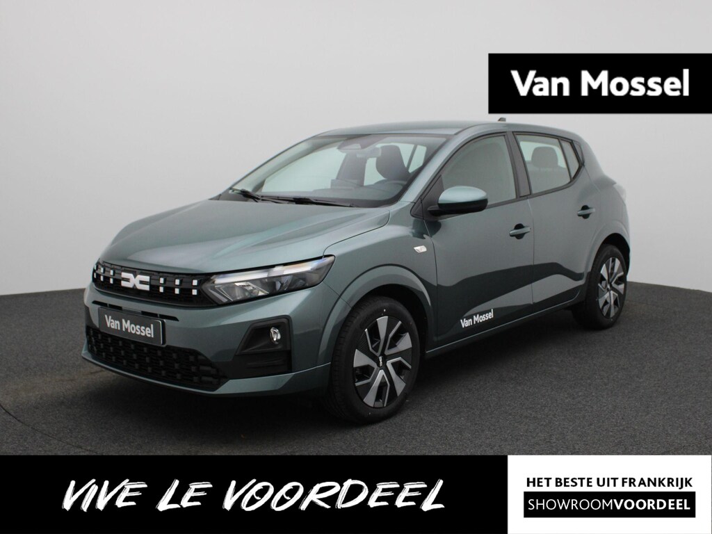 Dacia Sandero 1.0 TCe 100 expression | Pack Winter | PDC Achter | Licht- & Regensensor | LED-Verlichting | 10" Media Display incl. Draadloze Apple Carplay & Android Auto | DAB Radio | Cruise Control & Snelheidsbegrenzer