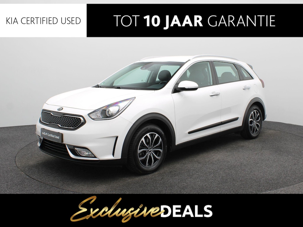 Kia Niro Hybrid 1.6 GDi DynamicLine Trekhaak | Camera | Clima | Navi | Cruise | LM Velgen | All Season Banden