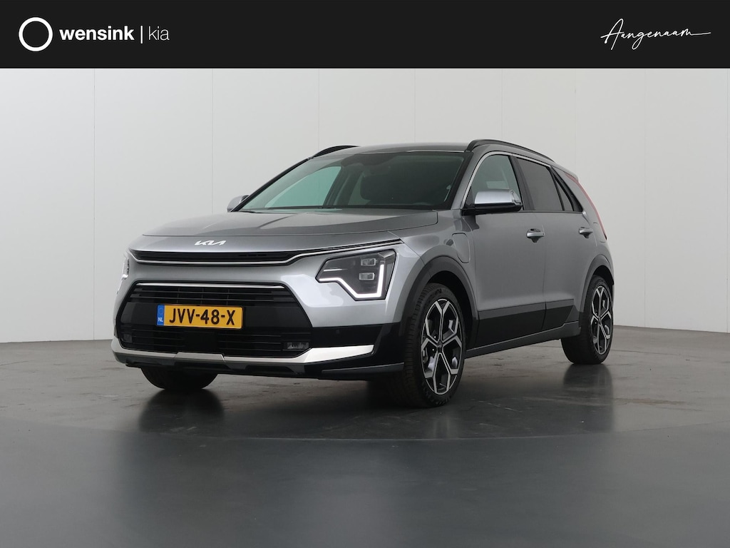 Kia Niro Hybrid 1.6 GDi PHEV DynamicPlusLine Edition | 18” lichtmetalen velgen | Elektrisch verstelbare bestuurdersstoel | Stoel/Stuurwielverwarming | LED Koplampen | Elektrisch bedienbare achterklep |