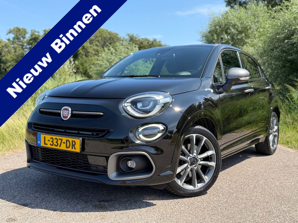 Fiat 500X 1.3 GSE Sport / Automaat / BTW Auto / Goed onderhouden / Navigatie / Camera / Stoelverwarming / Half leder /