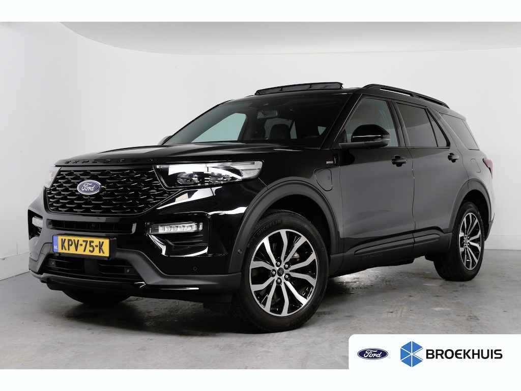 Ford Explorer 3.0 V6 EcoBoost PHEV ST-Line | Panodak | Afn. Trekhaak | Memory Seats | Adaptive Cruise | Full LED | Standkachel | 360° Camera