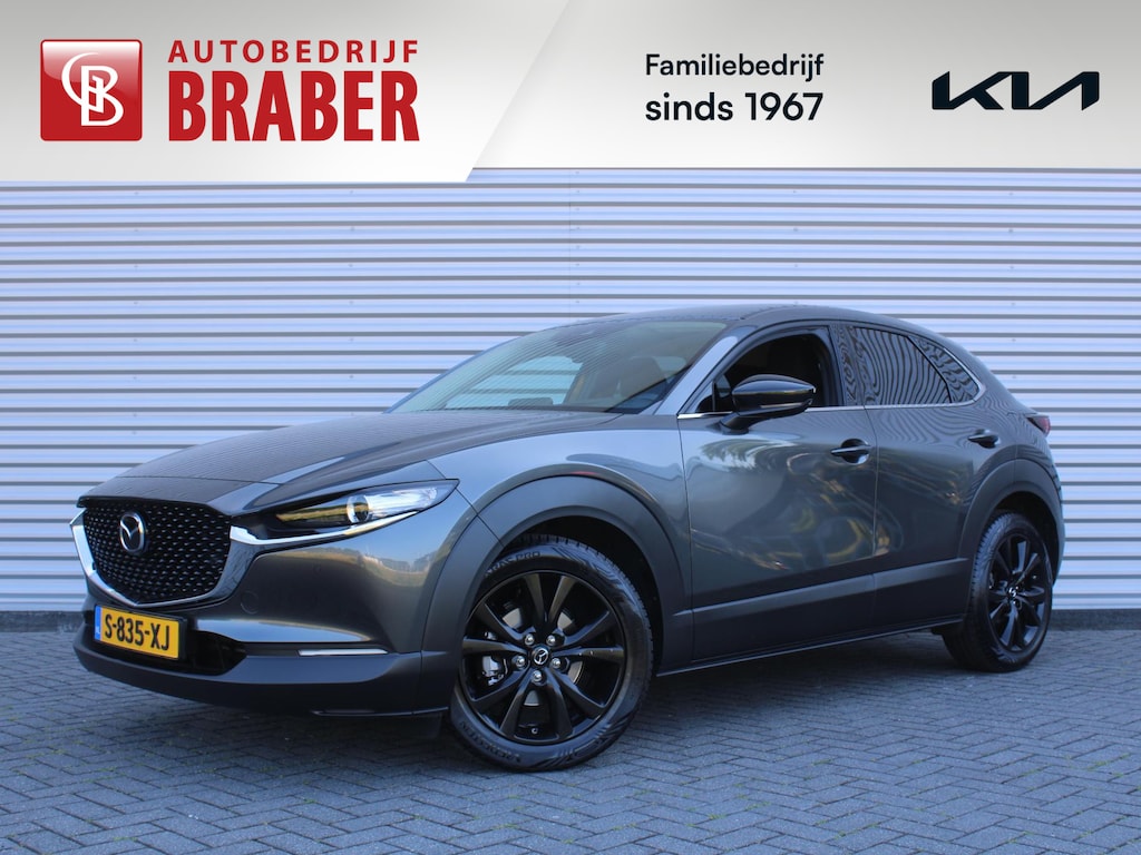Mazda CX-30 2.0 e-SkyActiv-X M Hybrid Homura | Stoel-/stuurverwarming | Camera | 18" LM | LED | HUD | Dodehoek detectie | Elek. achterklep | Cruise adapt. |