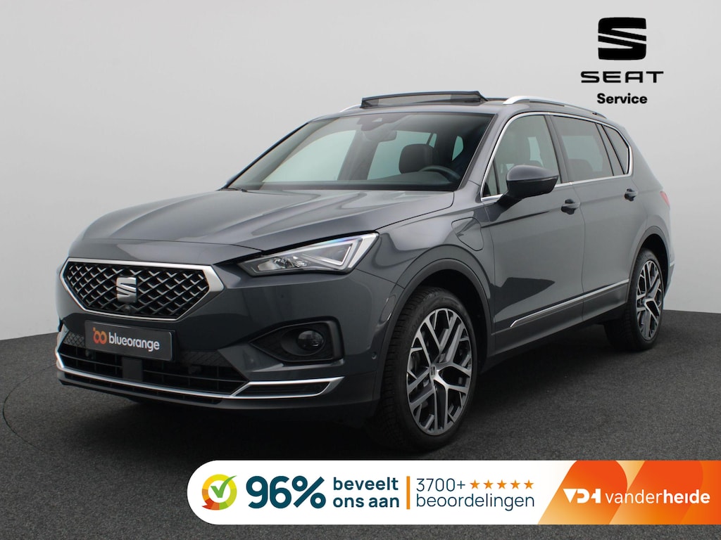SEAT Tarraco 1.4 TSI e-Hybrid PHEV Xperience 245PK DSG SOH 98,67%, Panoramadak, Trekhaak, Full Led, Keyless, 20" LM Velgen, Side Assist, Elektr. Achterklep, Stoel-Stuurverwarming, 360gr. Camera