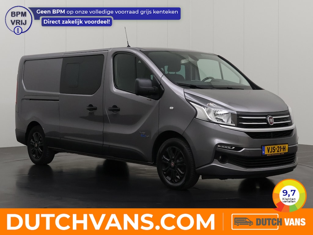 Fiat Talento 145PK Lang Dubbele Cabine 6-persoons | Edizione | Multimedia | Navigatie | Airco | Cruise | Trekhaak