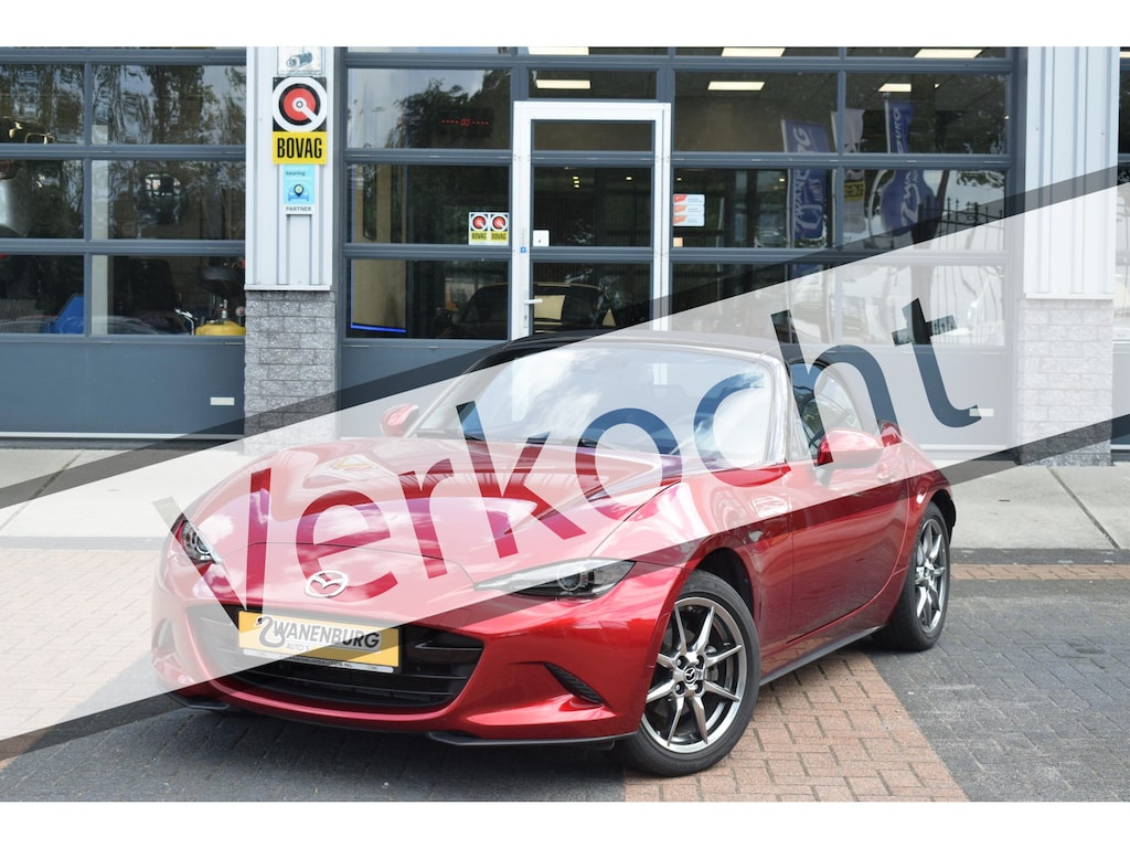 Mazda MX-5 1.5 SkyActiv-G 132 Navi Leder Camera Km 28.900!!