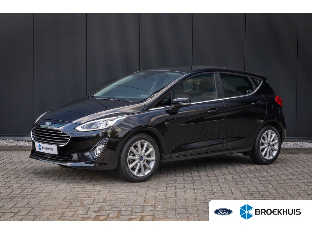 Ford Fiesta 1.0 EcoBoost Titanium | 100% dealer o.h. | Adaptieve cruise | B&O Audio incl. DAB | Parkeercamera | Apple carplay / andriod auto | Voorruitverwarming