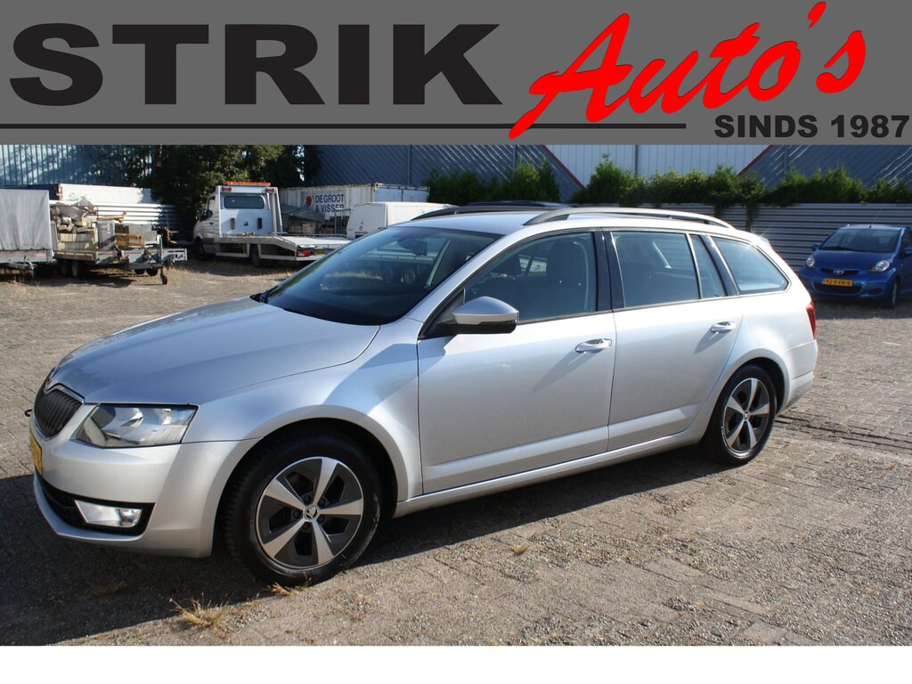 Skoda Octavia Combi 1.6 TDI EURO 6 NETTO EXPORT € 4249,- ENGINE DEFECT - Ambition Businessline - NAVIGATIE - TREKHAAK