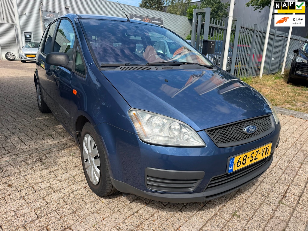 Ford C-Max Focus 1.6-16V Champion airco cruise controle, elec pakket, trekhaak, nette goed rijdende auto apk t/m 26-01-2027
