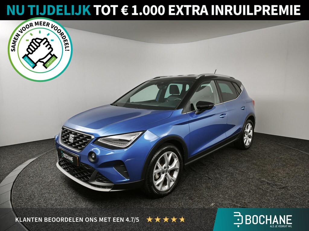 SEAT Arona 1.0 EcoTSI FR Business Connect | Climate control | AppleCarplay AndroidAuto Navigatie | Parkeersensor | Cruise control |