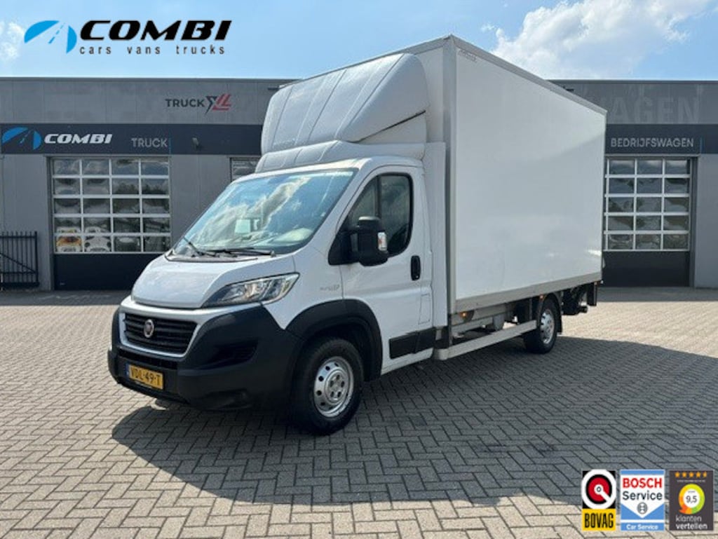 Fiat Ducato 35H 2.3 MultiJet Bakwagen met laadklep > 1067kg Laadvermogen/ Meubelbak met laadklep