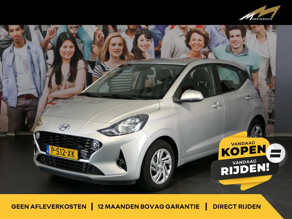 Hyundai i10 1.0 Comfort 5-zits - Occasion Lease vanaf €324 p/m - Apple carplay/Android auto - Airco - Radio