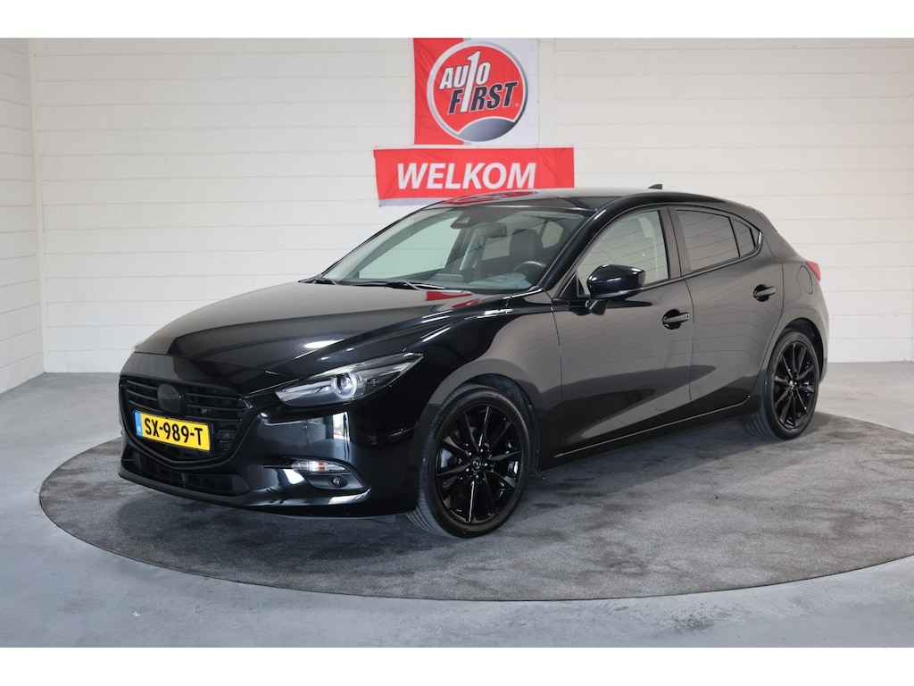 Mazda 3 2.0 SkyActiv-G 120 GT-M, Automaat, Dark Line, IETS MOOIS !! Meest complete uitvoering !!!