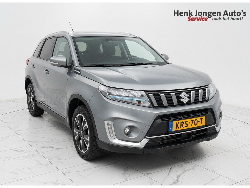 Suzuki Vitara 1.4 Boosterjet Style Rhino Edition Smart Hybrid + Panoramadak Rijklaar + Fabrieksgarantie Henk Jongen Auto's in Helmond, al 50 jaar service zoals 't hoort!