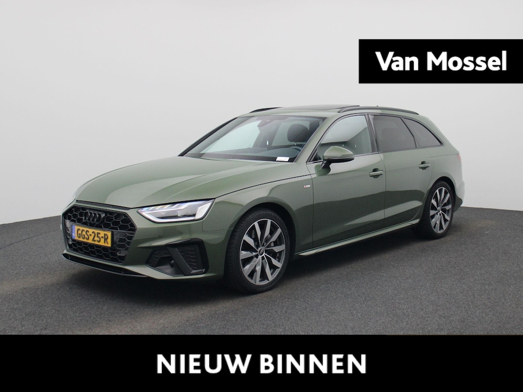 Audi A4 Avant 2.0 40 TFSI S edition Competition | Panoramadak | 2X S-LINE | Virtual Cockpit | Achteruitrijcamera | Apple Carplay / Android Auto | Stoelverwarming | Climate Control | Cruise Control | Lichtmetalen Velgen |