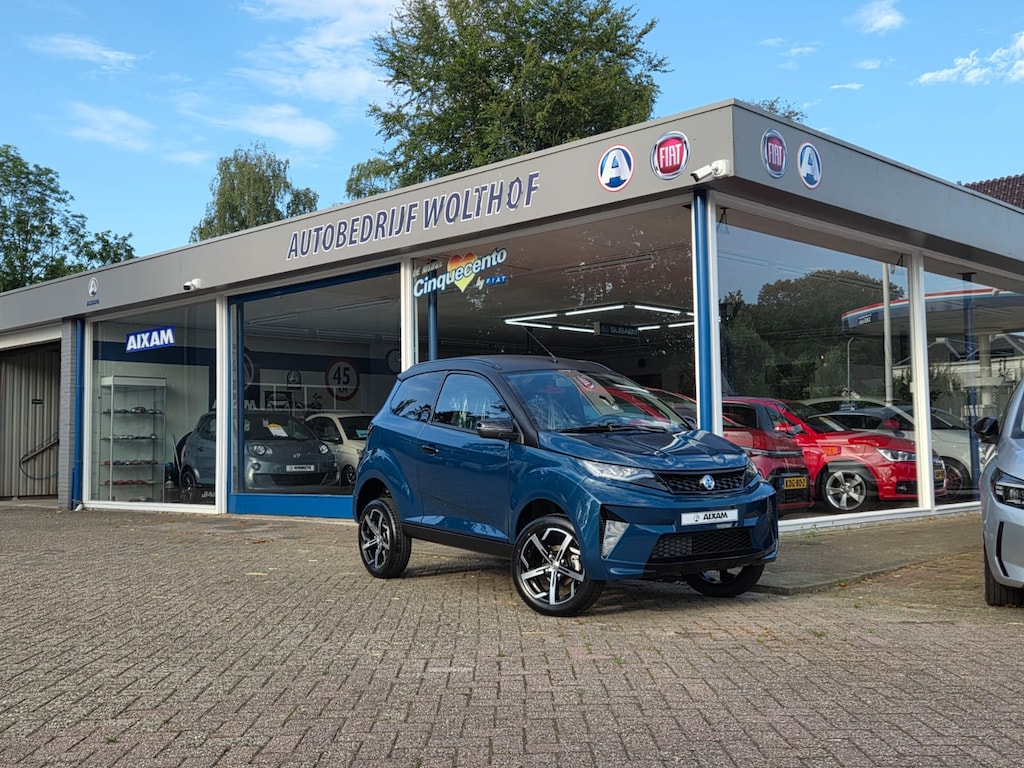 AIXAM Brommobiel Crossover SUV nieuw digitaal dashboard