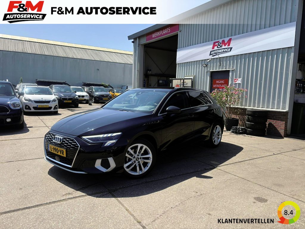 Audi A3 Sportback 30 TFSI Advanced edition S-tronic, Clima, cruise, pdc, trekhaak afneembaar